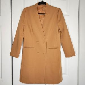 Hamburger Studio, Long Blazer, Orange/Tan